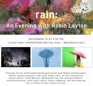 rain at Benaroya Hall