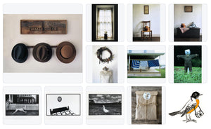 Set of 10 different greeting cards